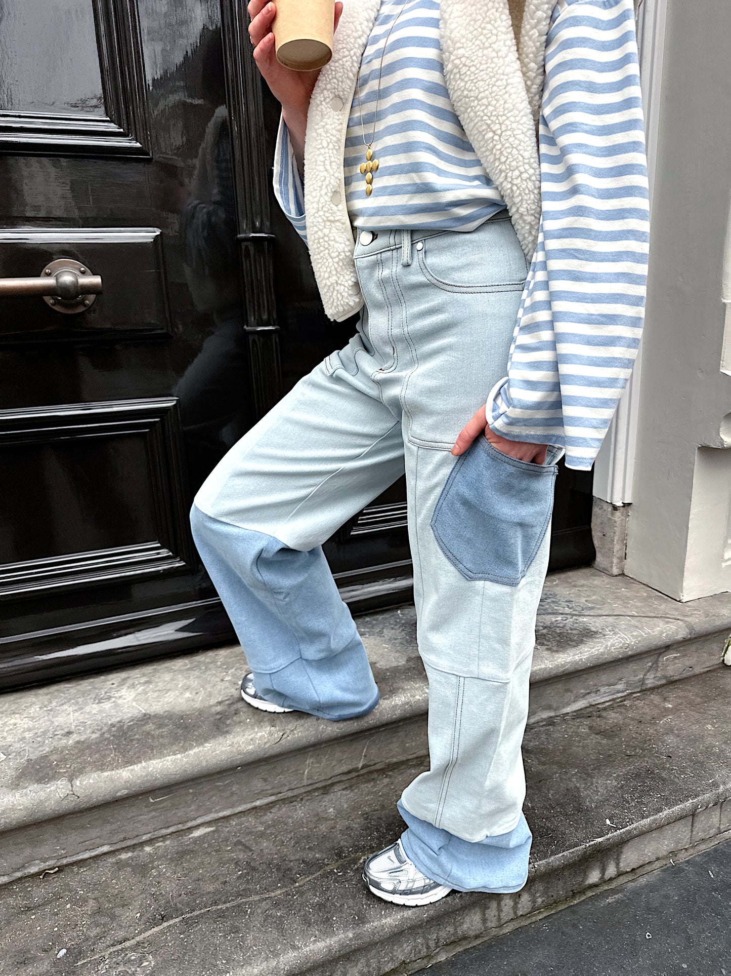 Studio Amaya Jax jeans blauw