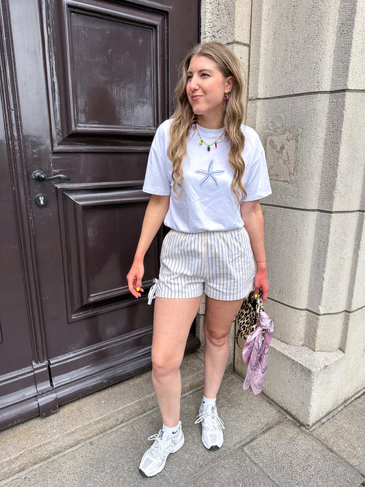Gestreepte short