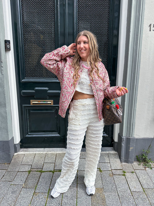Ruffle broek
