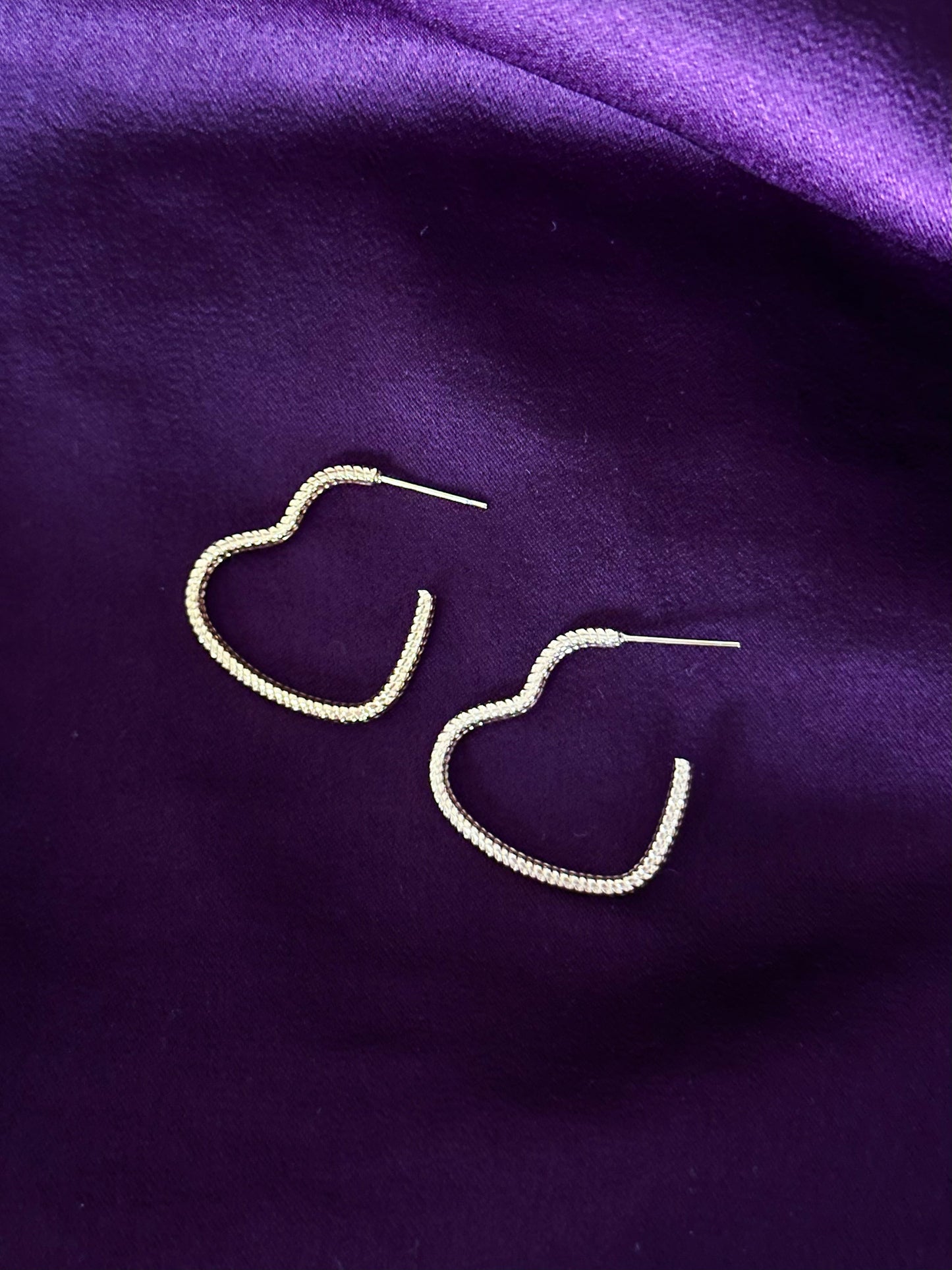 Statement oorbellen hearts