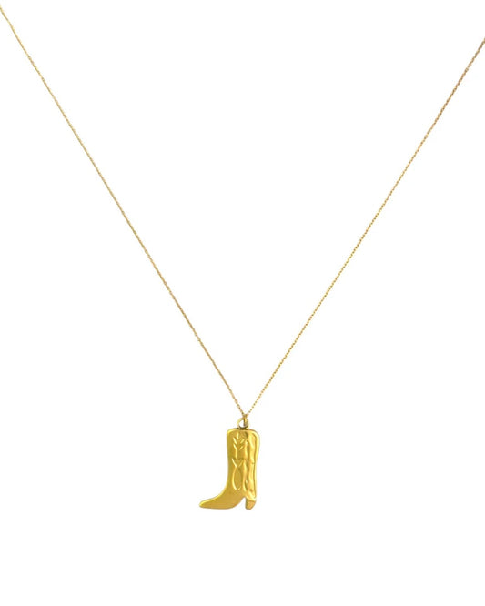 Cowboy boot ketting