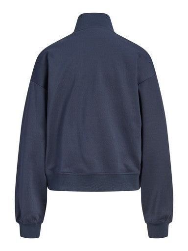 Leona Esme mandarin button jacket navy