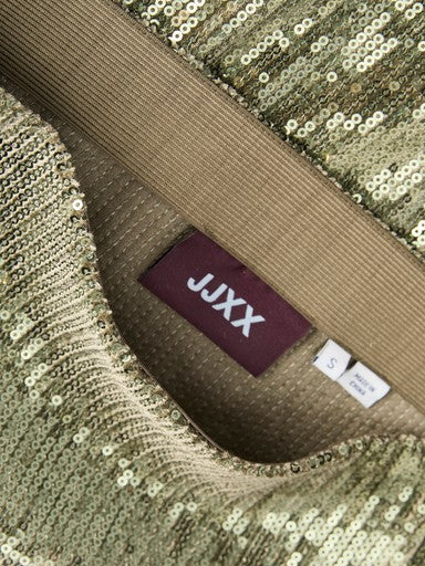 Nani sequin skirt army green
