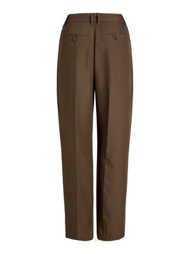 Polina Filippa barrel pantalon overslag brown