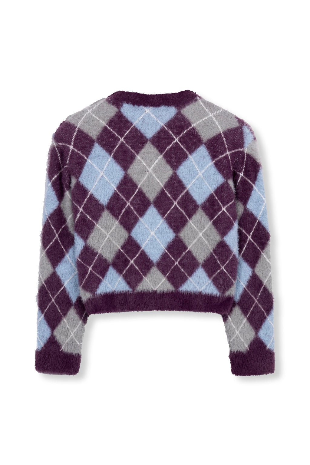 Refined Department Nomi cardigan ruit purple