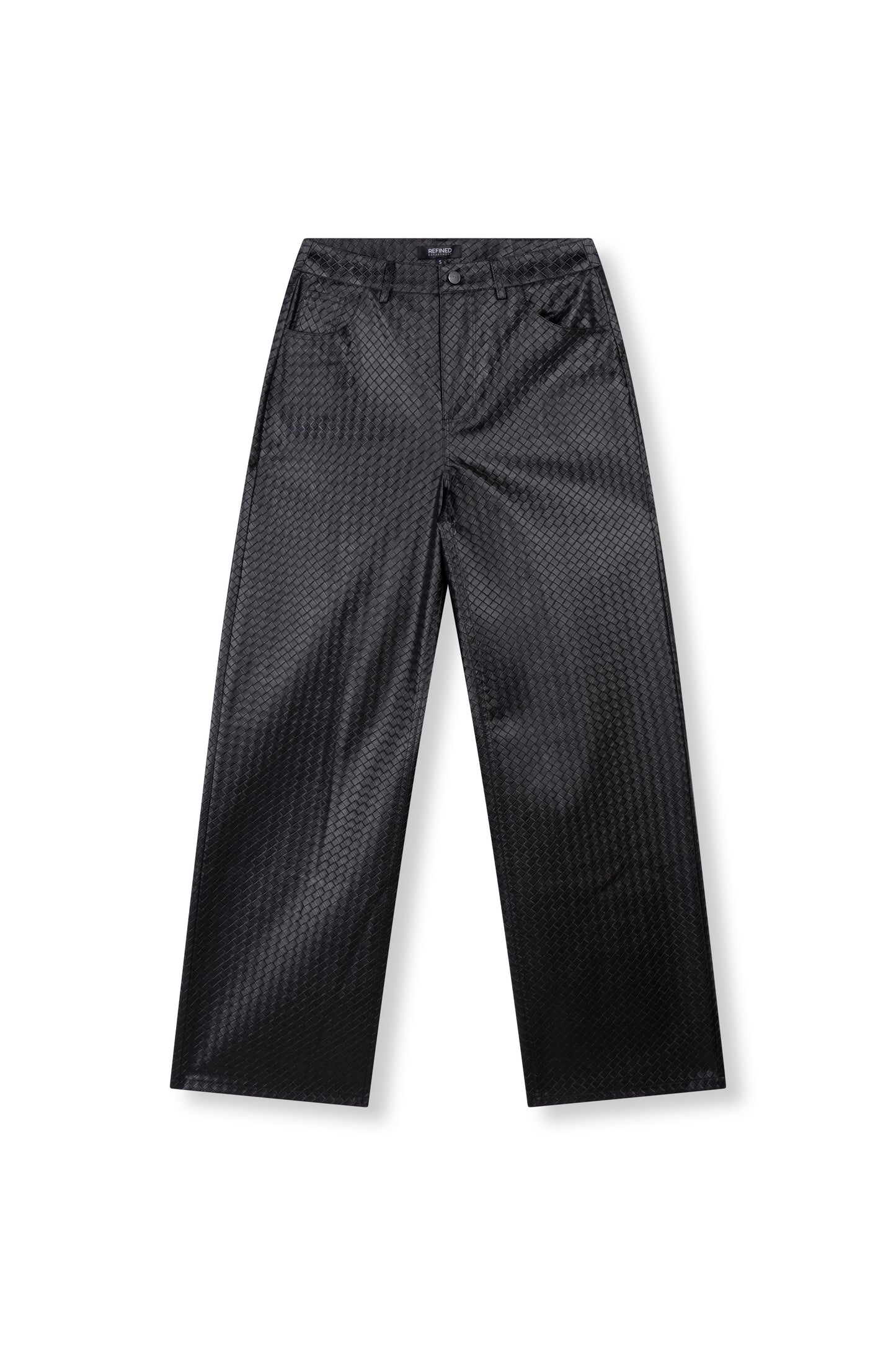Refined Department Payton leather pants black
