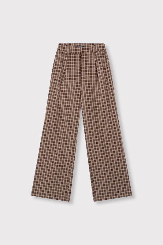 Refined Department PUCK check pants bruin