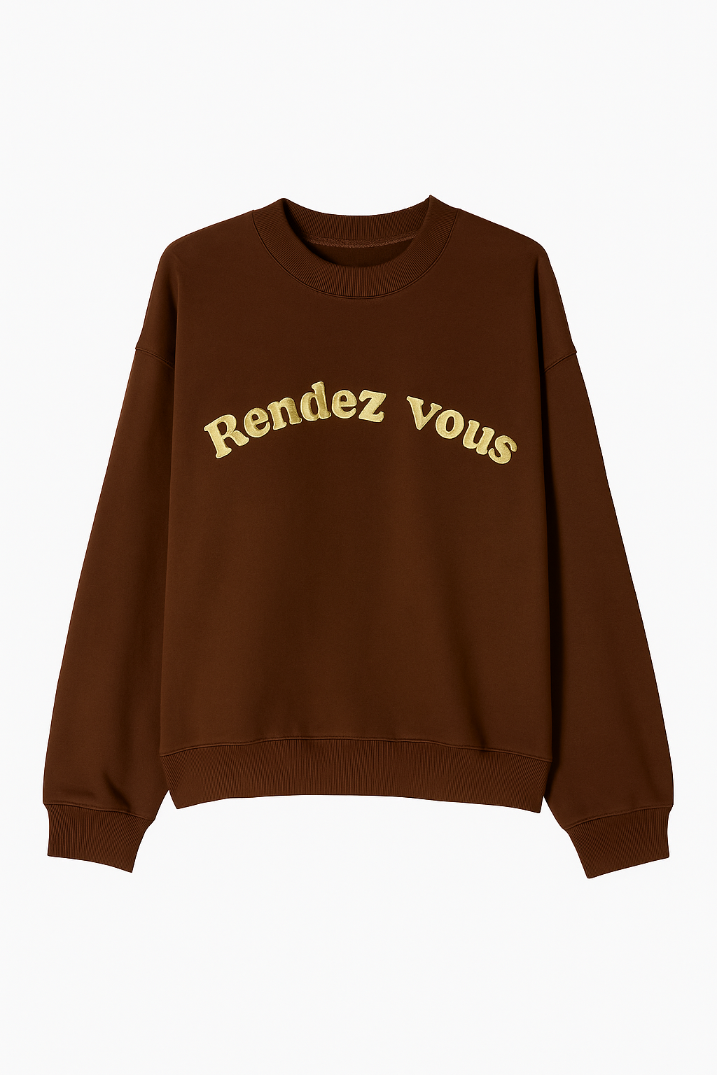 Rendez vous sweater bruin
