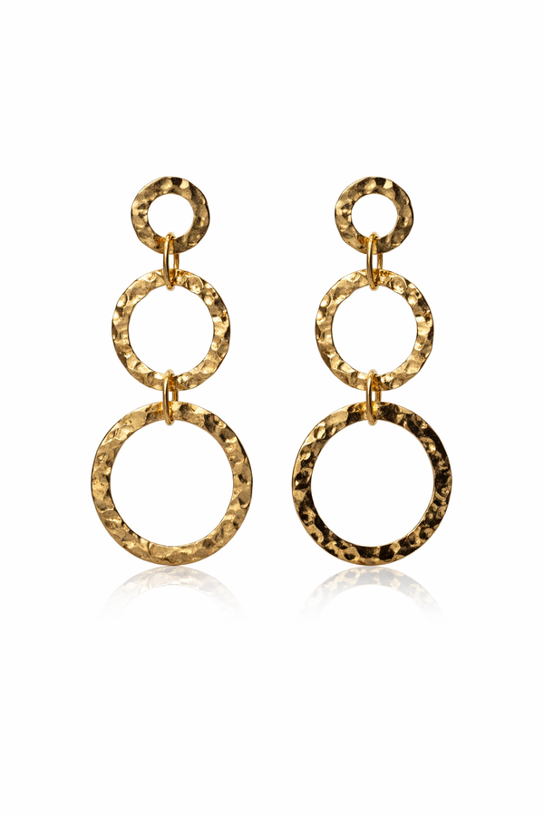 Statement oorbellen organisch