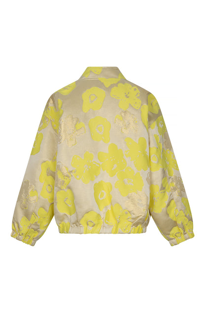 Studio Amaya Fenna bomber jacket geel
