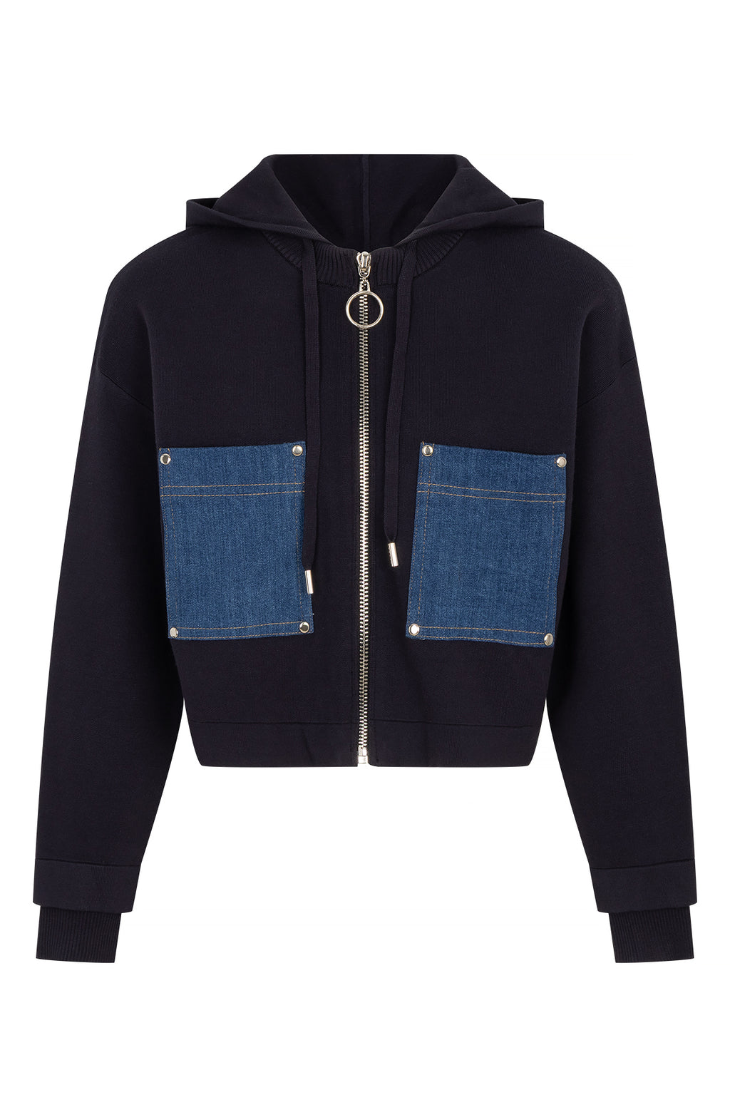 Studio Amaya Jett vest blue denim