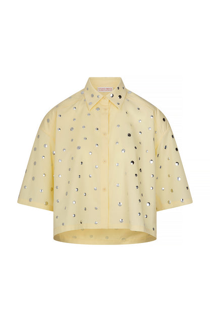 Studio Amaya Mara Blouse butter yellow