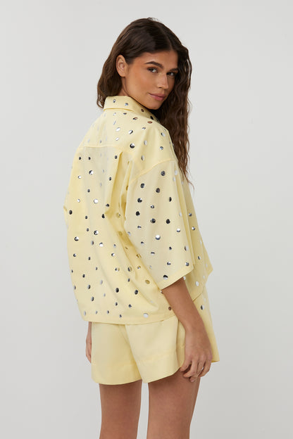 Studio Amaya Mara Blouse butter yellow