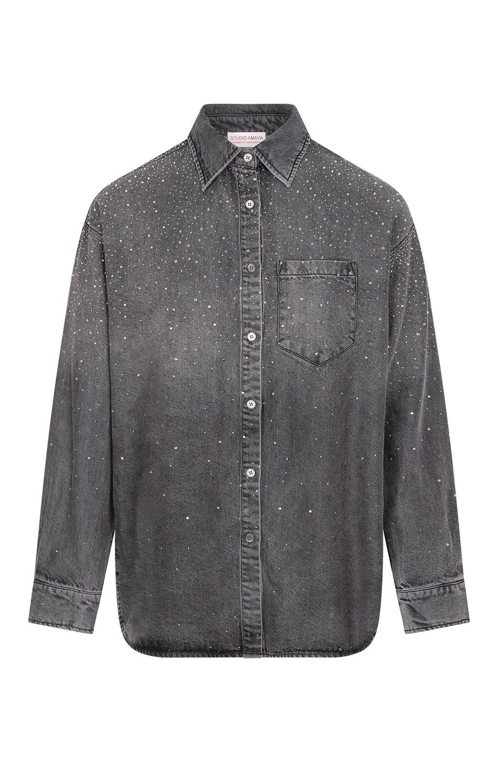 Studio Amaya Vea Blouse black strass