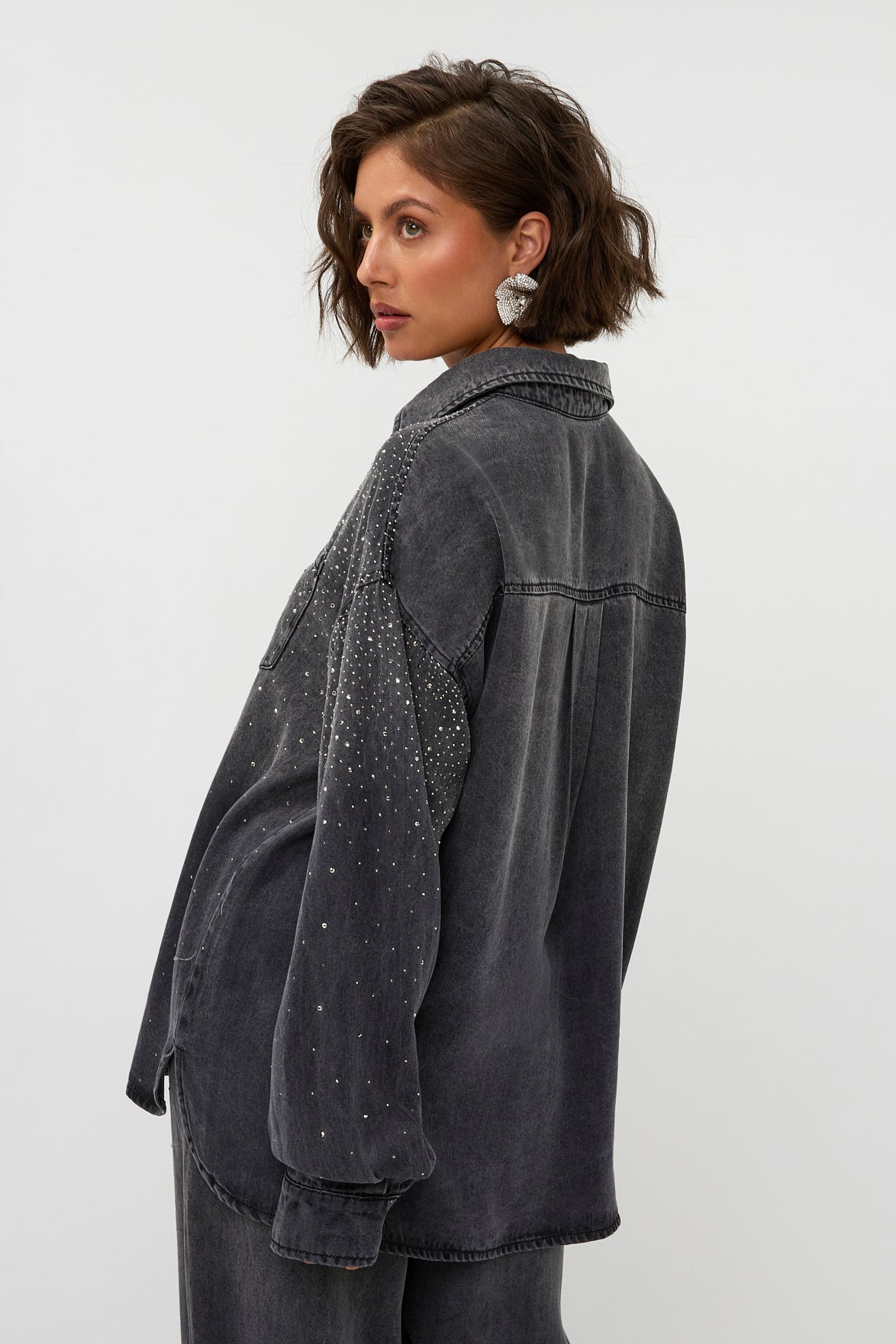 Studio Amaya Vea Blouse black strass