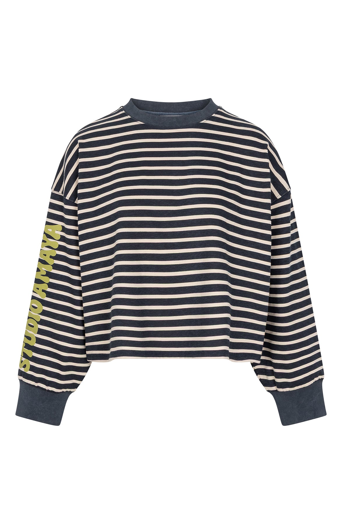 Studio Amaya Worth it sweater stripes blue