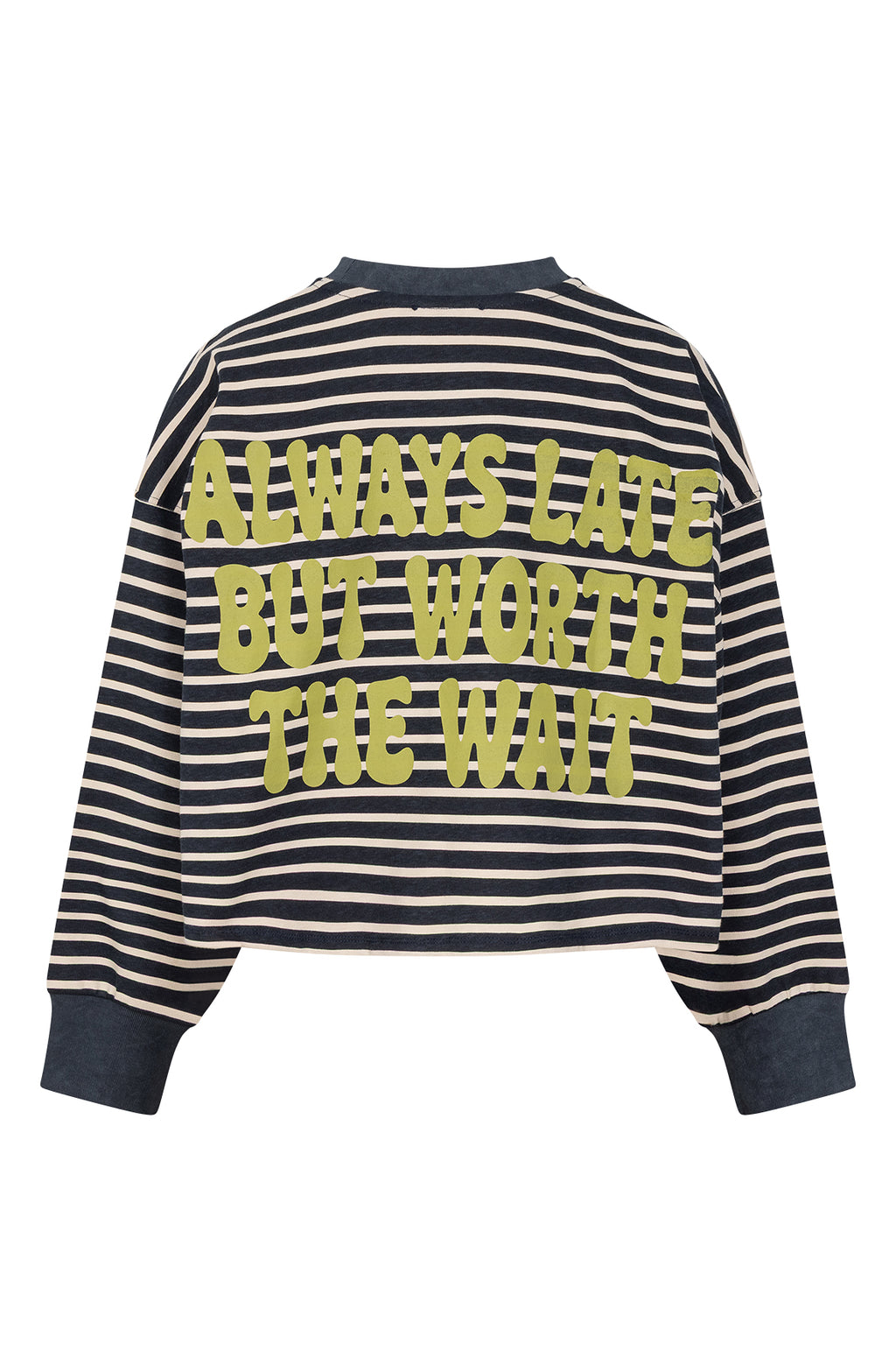 Studio Amaya Worth it sweater stripes blue