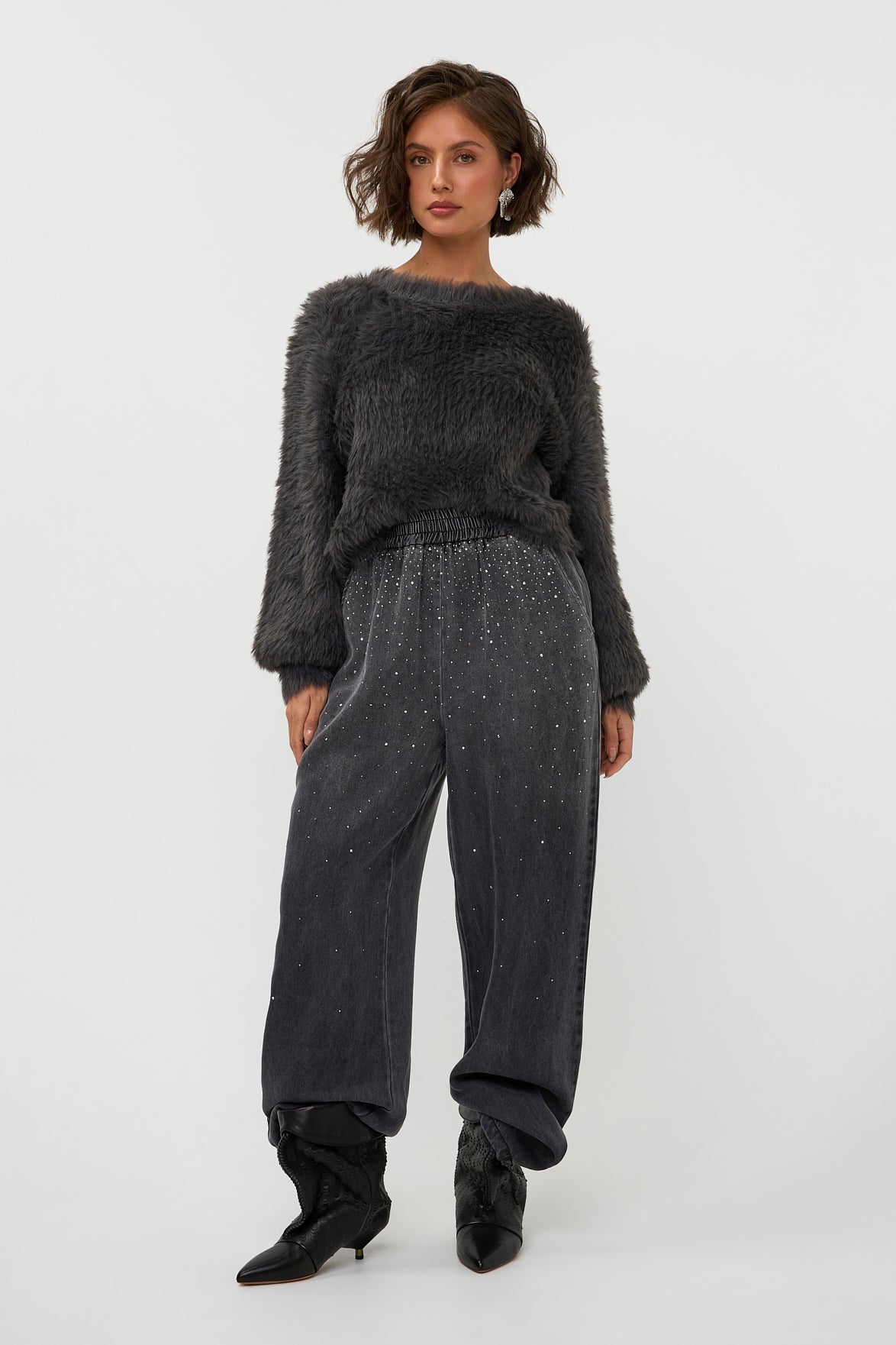 Studio Amaya Zia pants black strass
