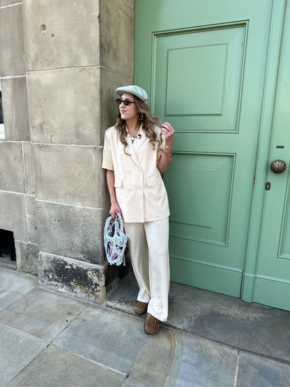 Studio Amaya Fendi blazer beige