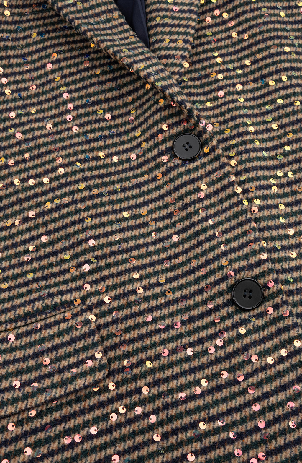 Studio Amaya Midnight blazer checkered brown