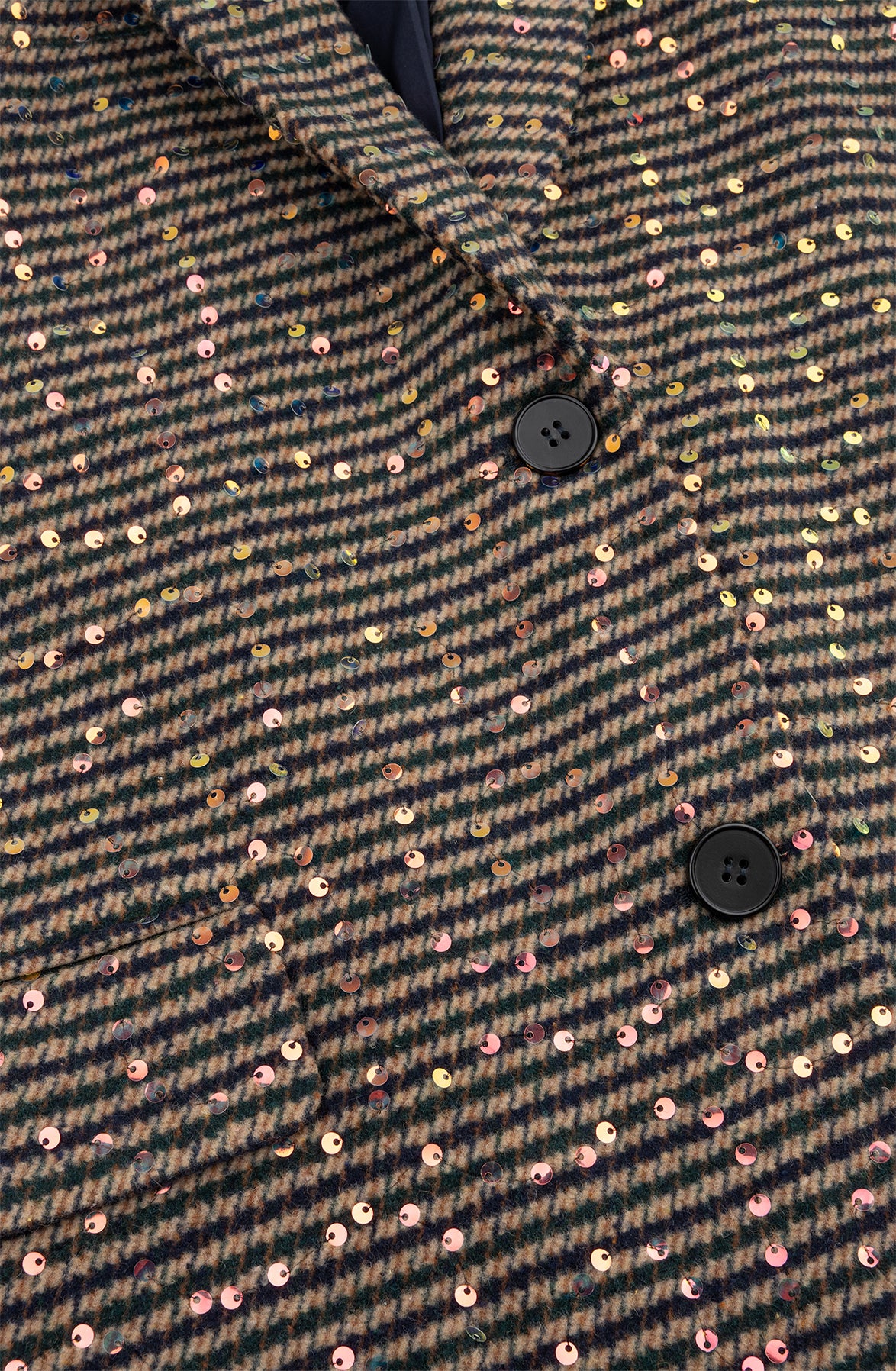 Studio Amaya Midnight blazer checkered brown