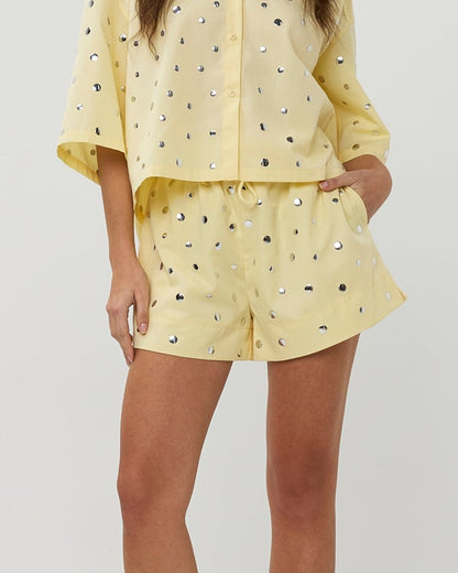 Studio Amaya Niv Short butter yellow