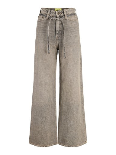 Tokyo Kaia wide leg jeans washed grey