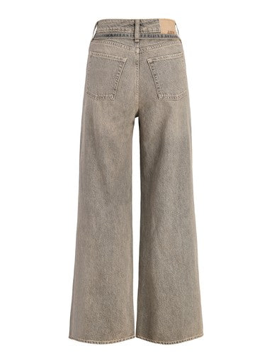 Tokyo Kaia wide leg jeans washed grey