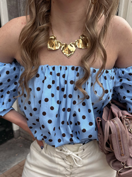 Triple hearts ketting