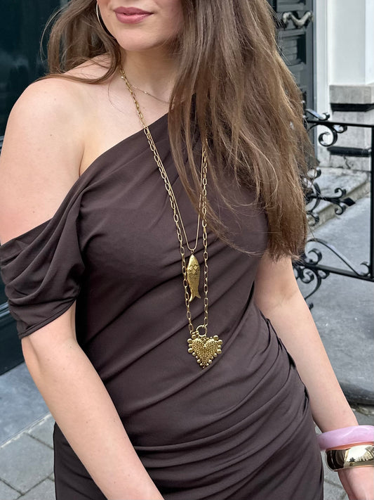 Vis ketting lang