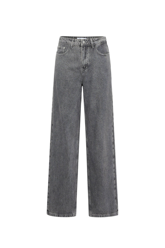 Amour straight leg jeans met hearts