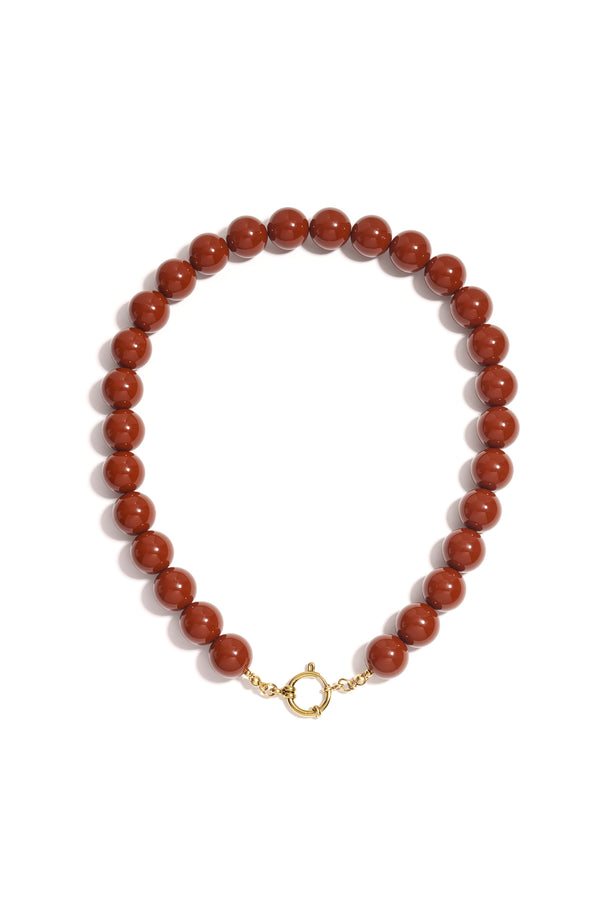 Resin Beaded Necklaces Beads rood